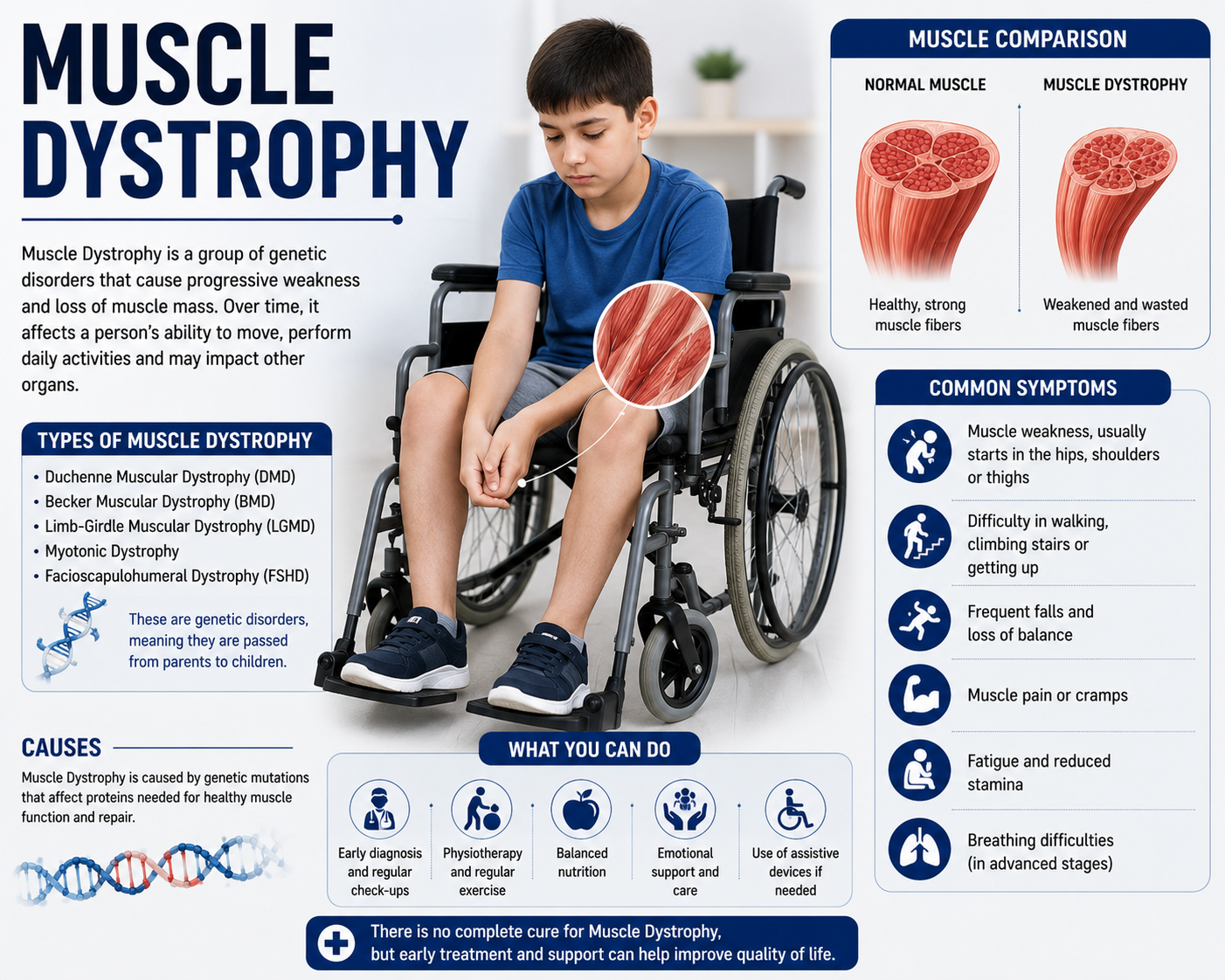 Muscle Dystrophy  સ્નાયુ ની નબળાઈ